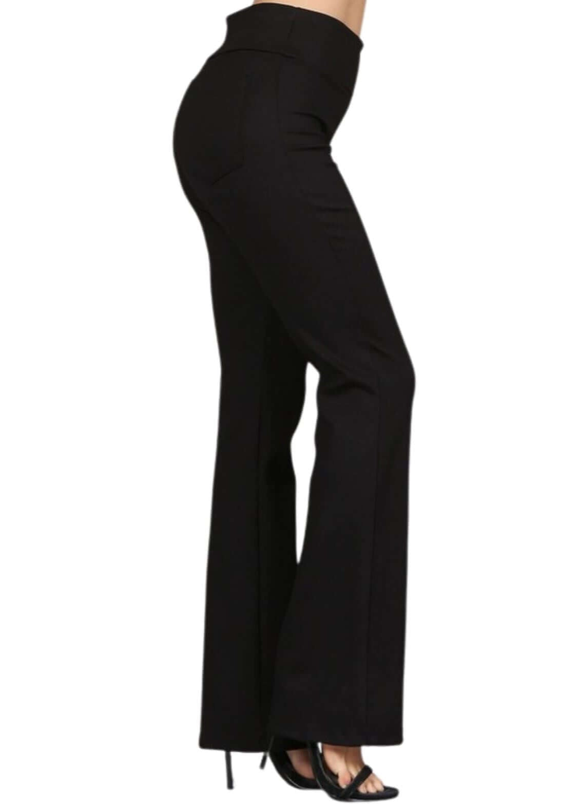 Bootcut Ponte Pants Plus Size