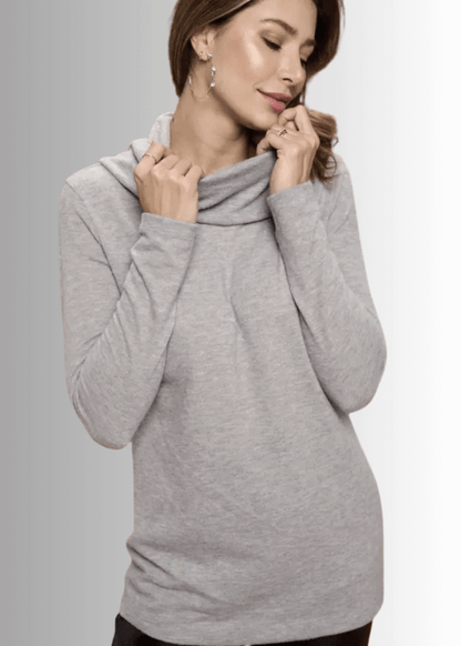 Luxury Feel Cowl Neck Sweater