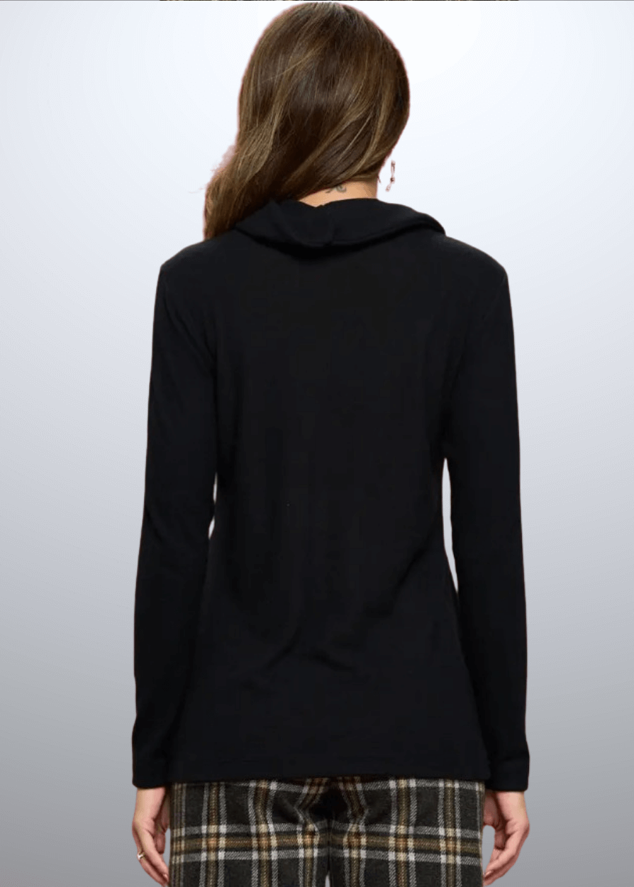 Luxury Feel Cowl Neck Sweater