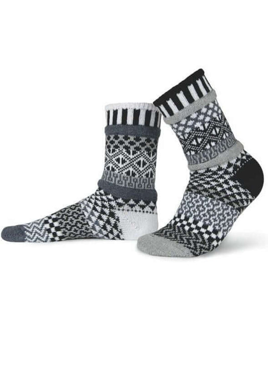 MIDNIGHT Knitted Crew Socks