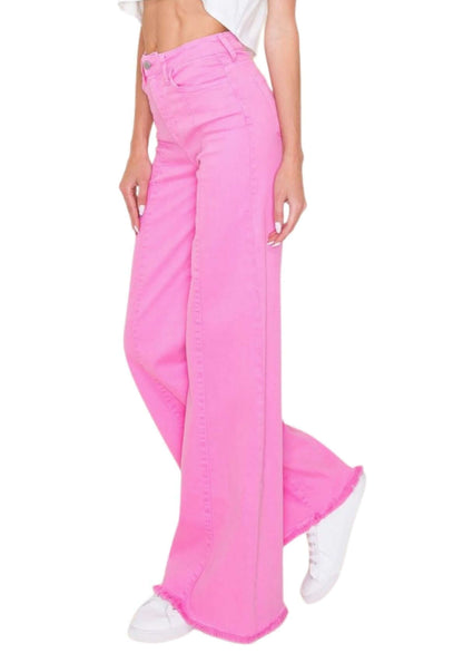 High Waist Flare Leg Denim Jeans