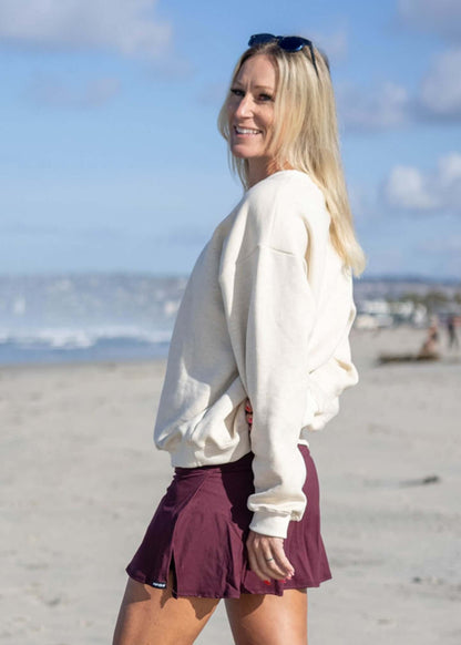 Mid-Weight Fleece Crew Sweatshirt