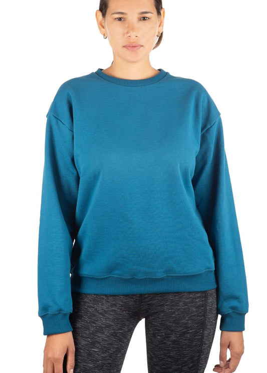 Mid-Weight Fleece Crew Sweatshirt