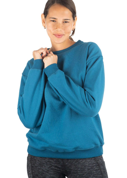 Mid-Weight Fleece Crew Sweatshirt