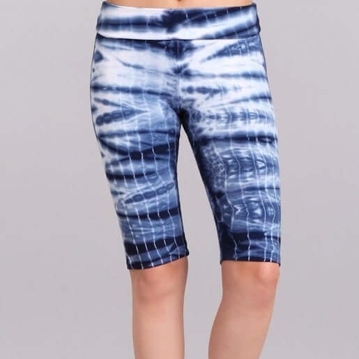 Ladies Longer Length Biker Shorts Made in USA