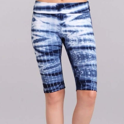 Ladies Longer Length Biker Shorts Made in USA