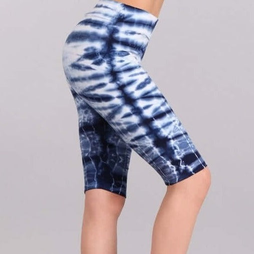 Ladies Longer Length Biker Shorts Made in USA