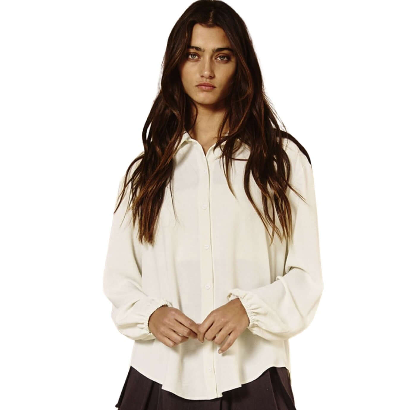 Simple & Stylish Button Down Blouse