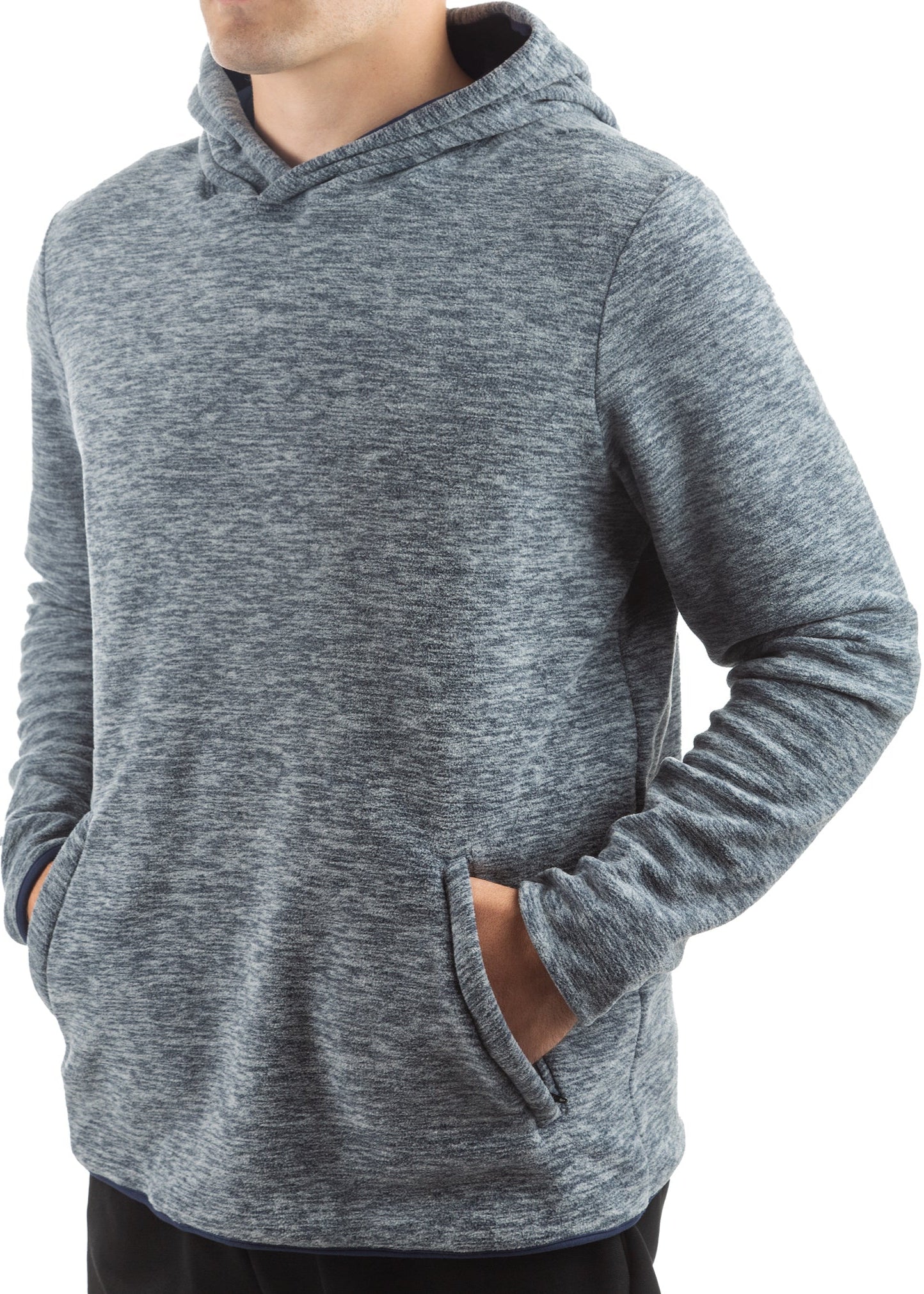 Polar Fleece Long Sleeve Pocketed Hoodie