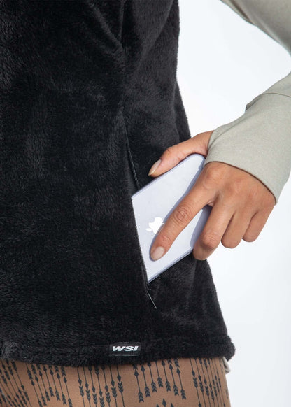 Women's Windstop Fur Vest