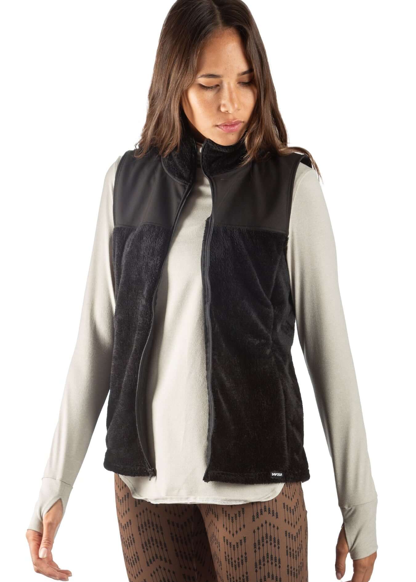 Women's Windstop Fur Vest