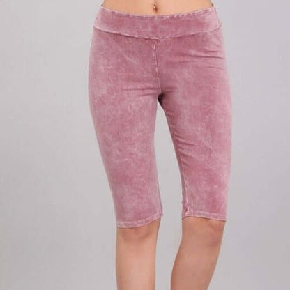 Ladies Longer Length Biker Shorts Made in USA