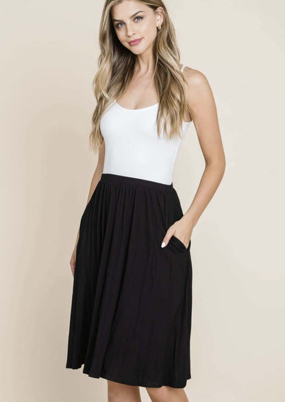 A Casual Fit Skirt Made in USA