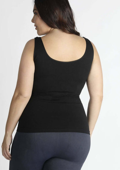 Essentials Base Layer Black Reversible Tank Top