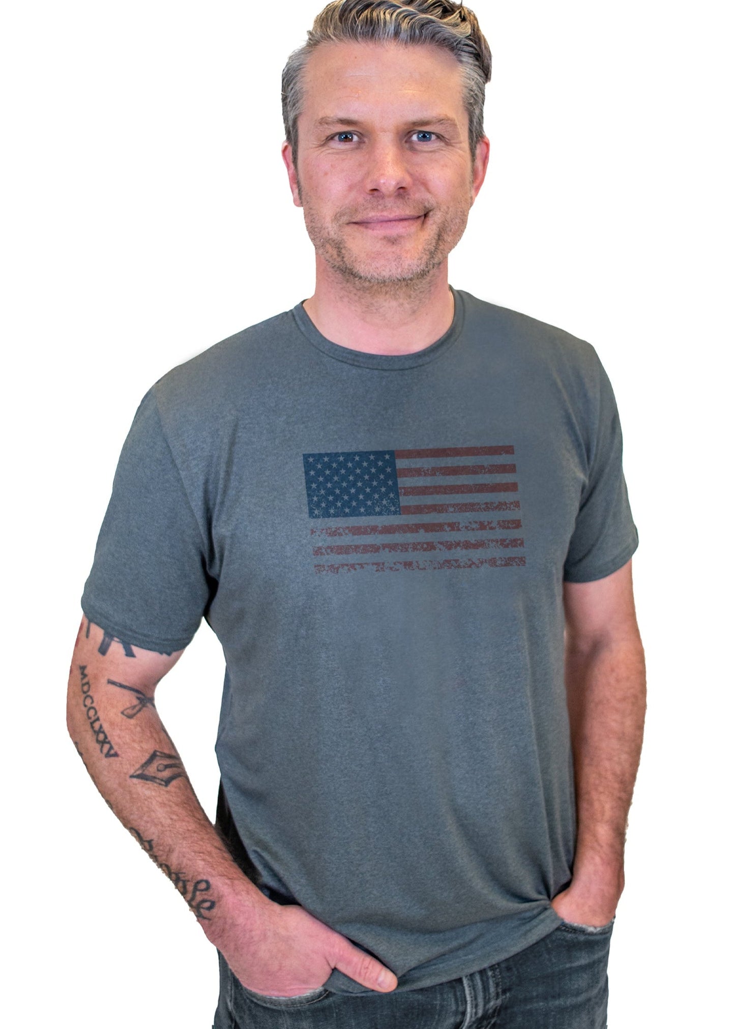 Men's SoftTECH™ Flag Tee