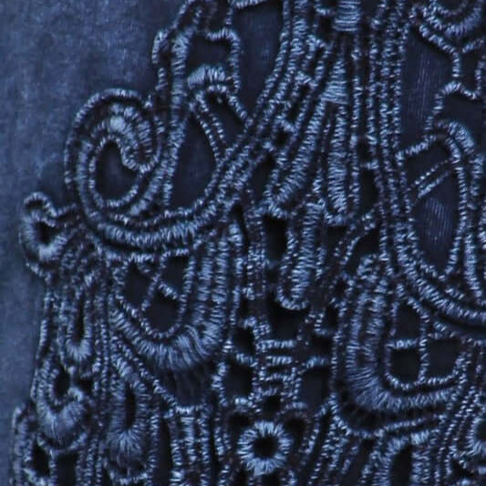 Bootcut Jeggings Crochet Hem in Plus Size