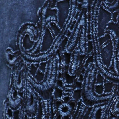 Bootcut Jeggings Crochet Hem in Plus Size