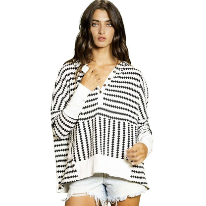 Cute & Cozy Knitted Hoodie