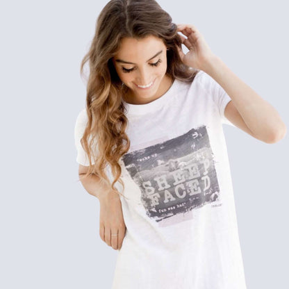 Sleepaholik Sheep Faced Graphic Tee