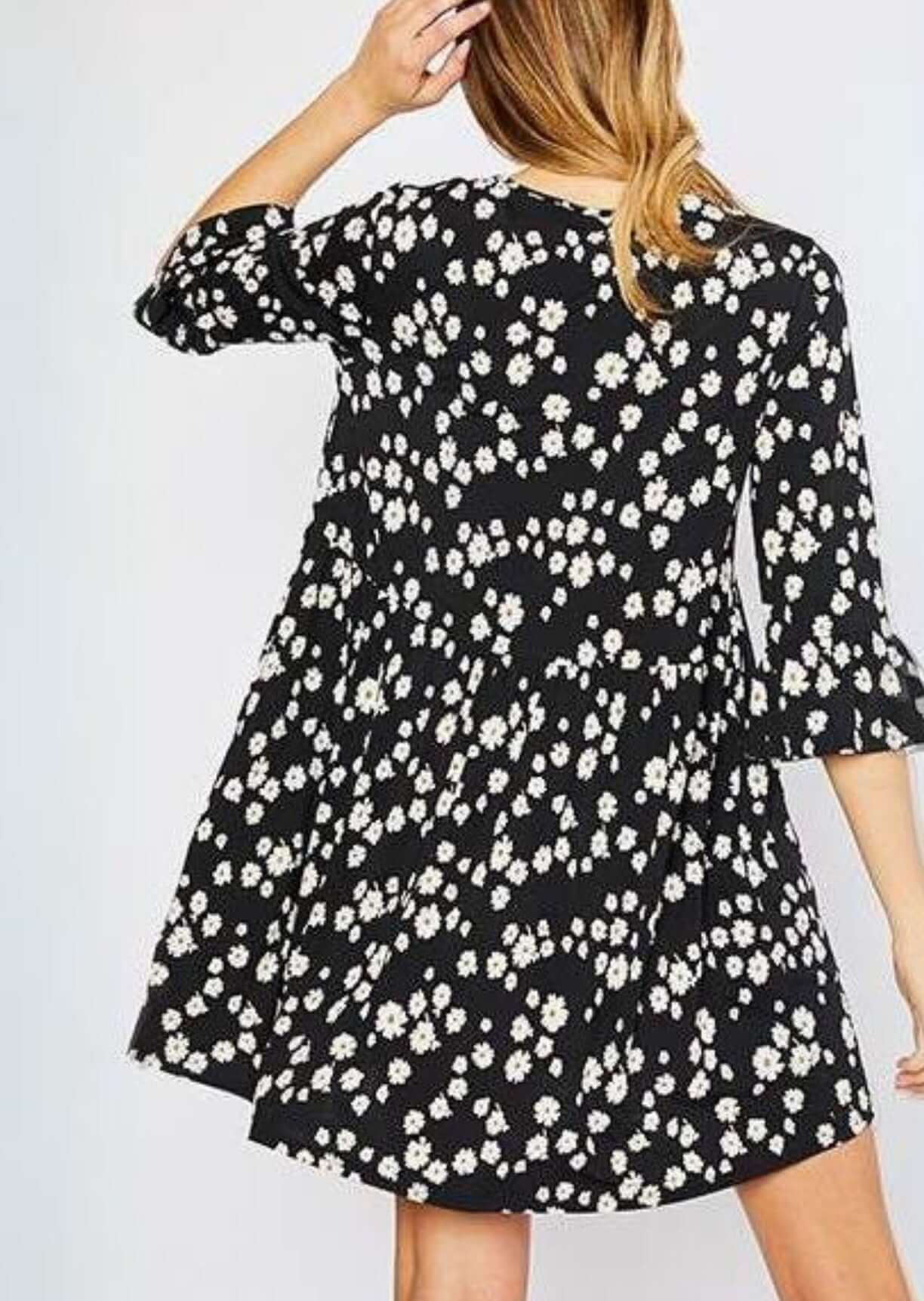 Dolled Up in Daisies Dress Made in USA