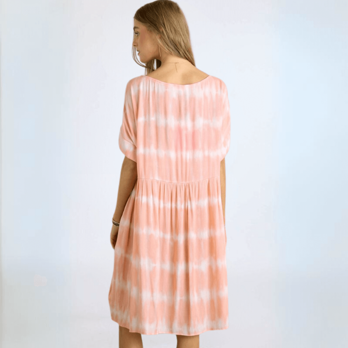 Lace-up Baby Doll Dress Made in USA