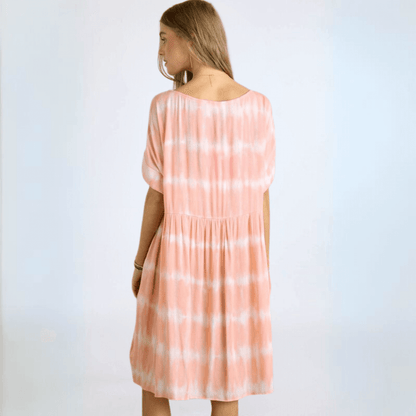 Lace-up Baby Doll Dress Made in USA