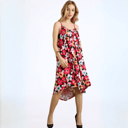 Boho Colorful Summer Sun Dress Made in USA