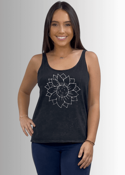 A Simple Flower Premium USA Made Cotton Tank Top