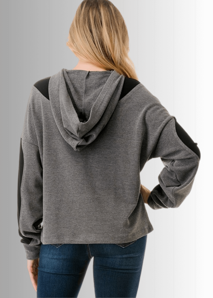 Allison Color Block Hoodie