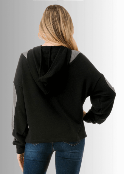 Allison Color Block Hoodie