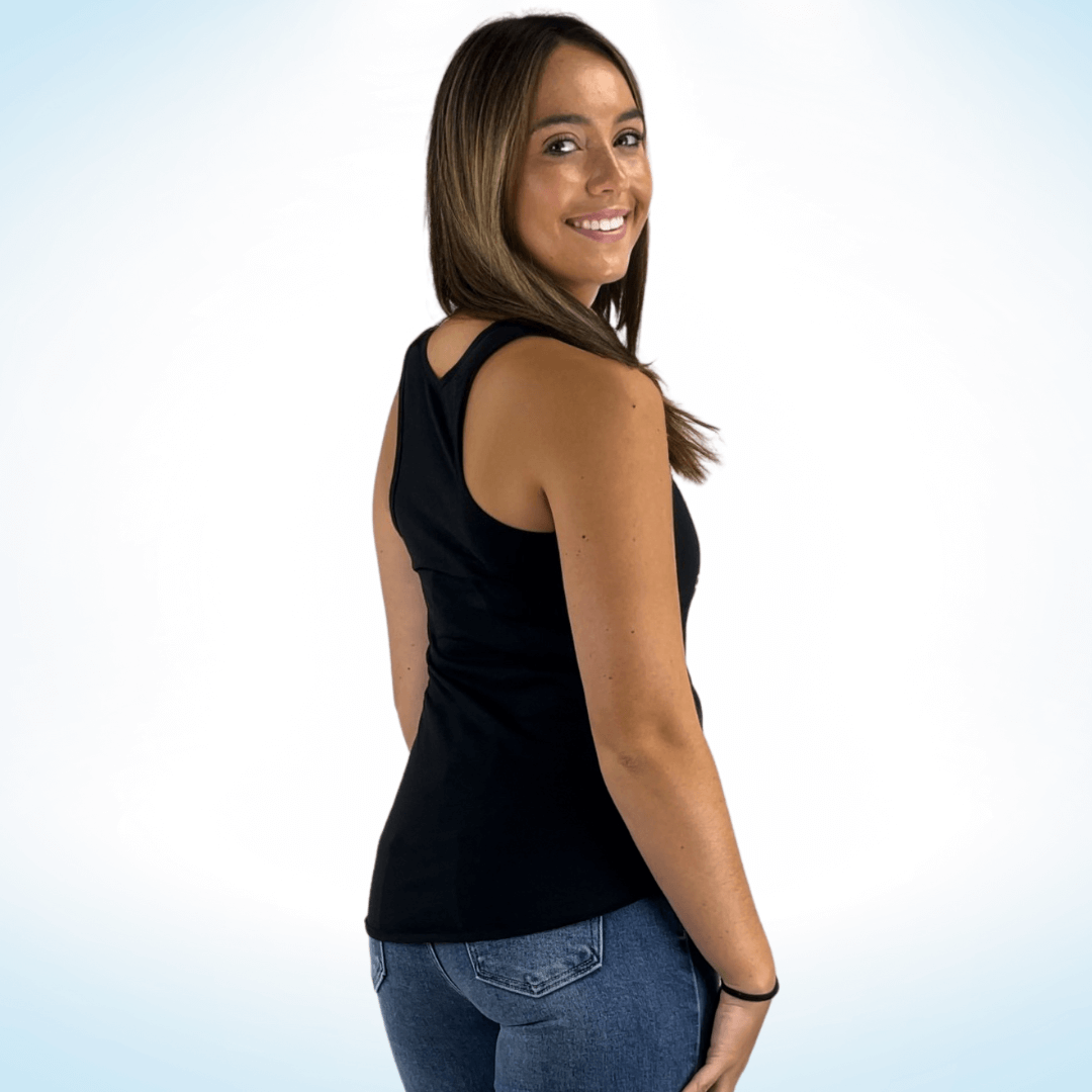 America Heart Graphic Tank Top Made in USA