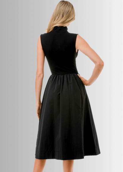 Fashion & Sophistication Midi Dress Made in USA