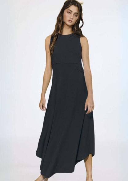 Cotton Racerback Tank Dress Made in USA by Bucket List