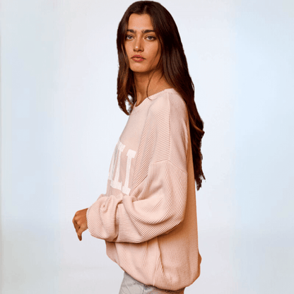 Graphic NASHVILLE Oversized Sweatshirt Made in USA