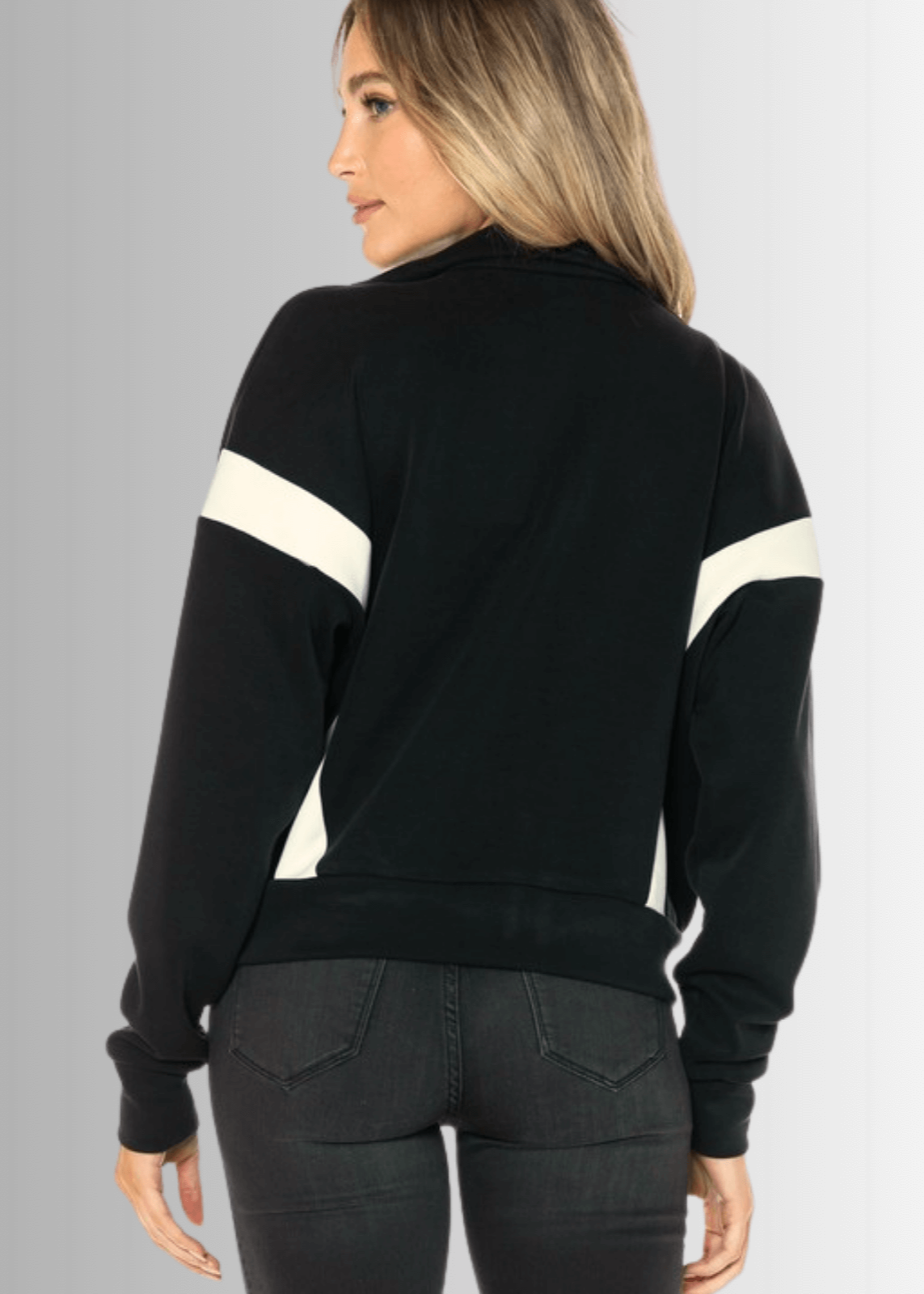 Steph Dreamy Soft Color Block Track Jacket