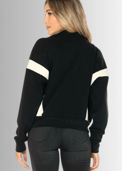 Steph Dreamy Soft Color Block Track Jacket