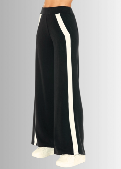 Steph Dreamy Soft Color Block Track Pants