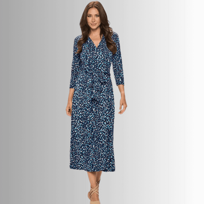 Sleigh the Day Wrap Dress Made in USA