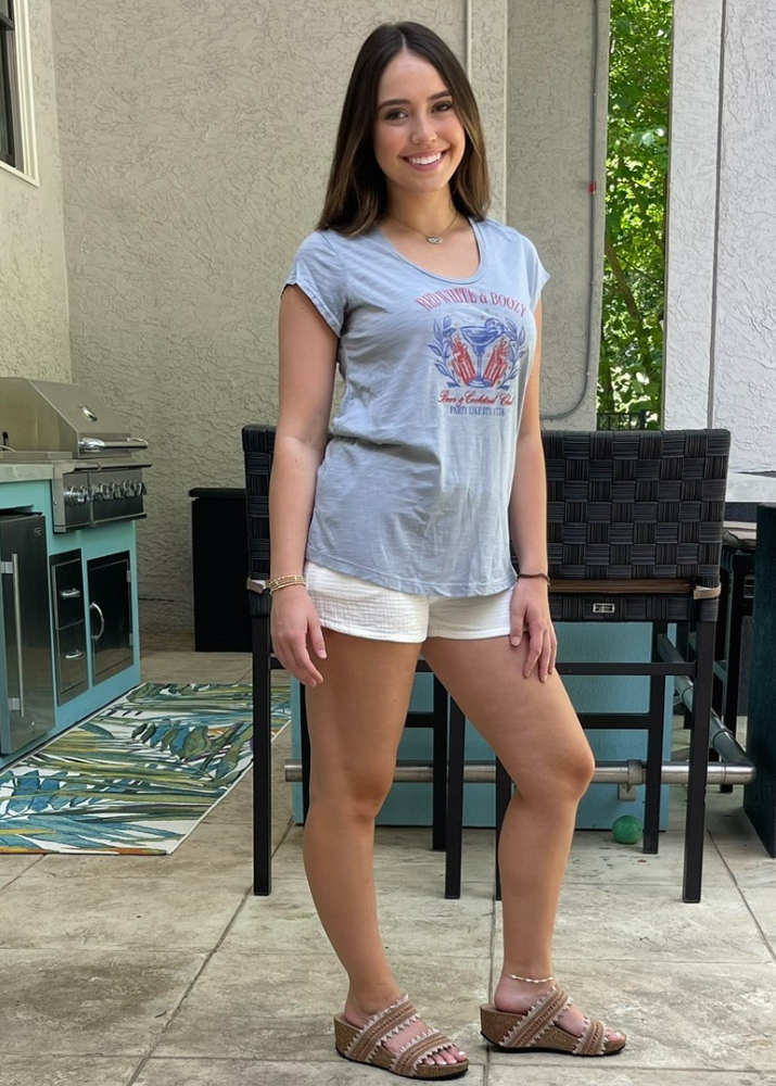 Red White and Boozy Graphic Patriotic 4th of July T-Shirt