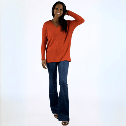 Dolman Loose Knit Sweater Top Made in USA