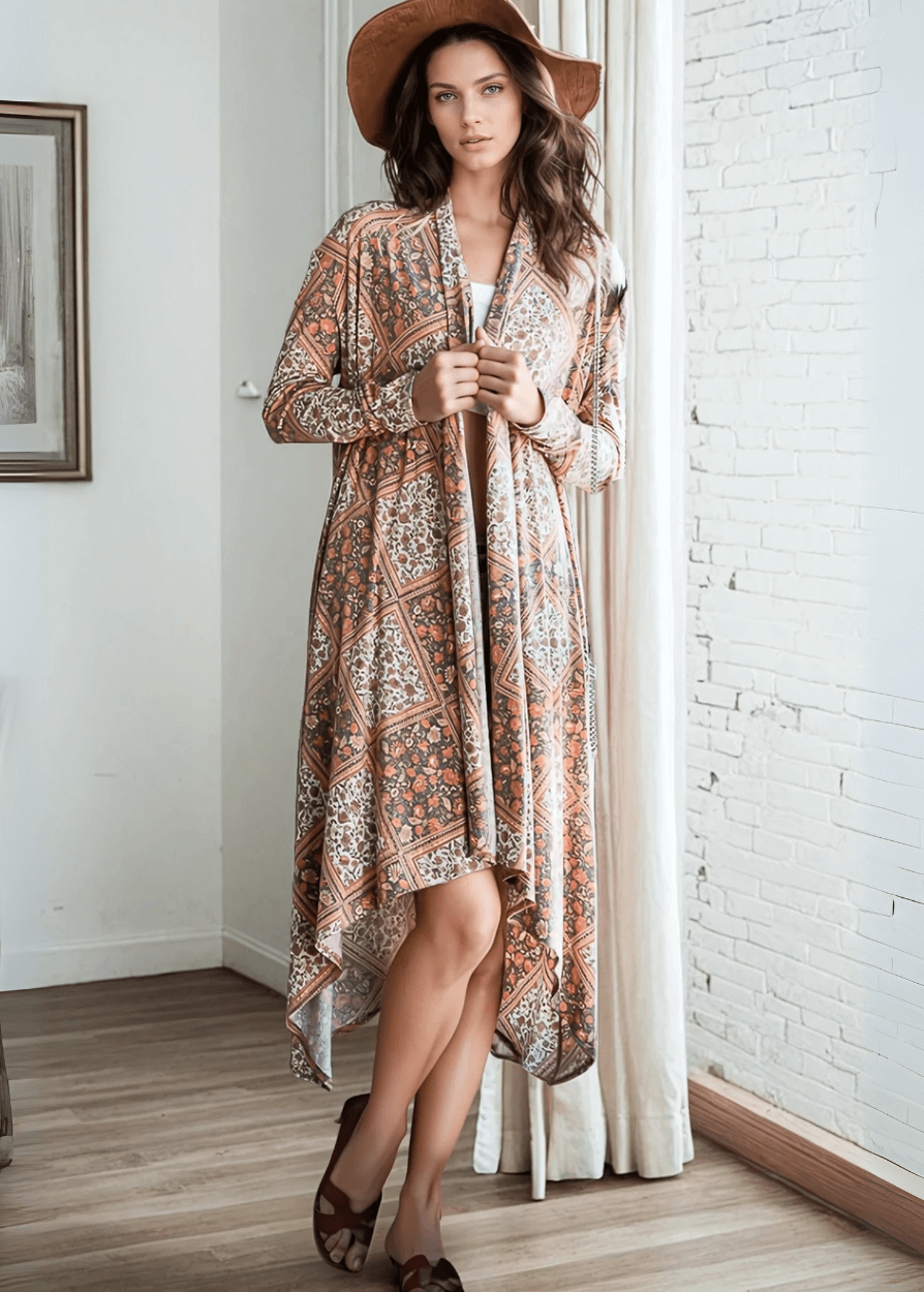Willow Bohemian Vibes Long Cardigan Bucket List