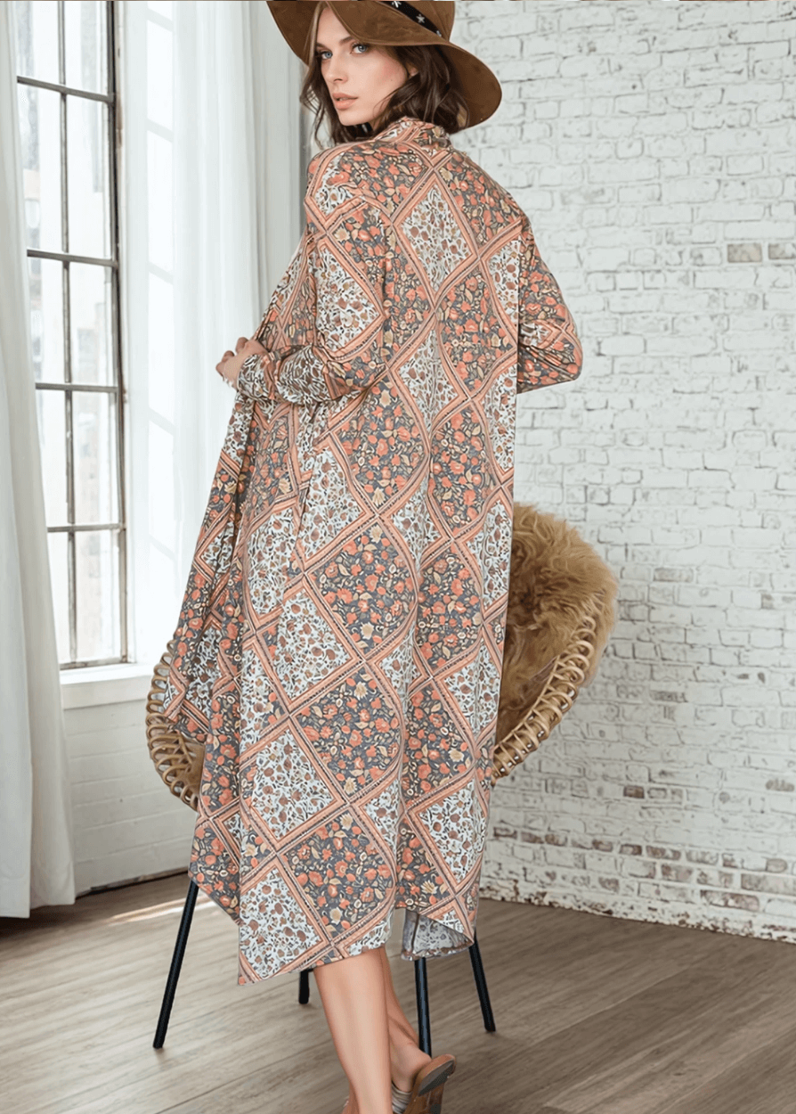 Willow Bohemian Vibes Long Cardigan Bucket List