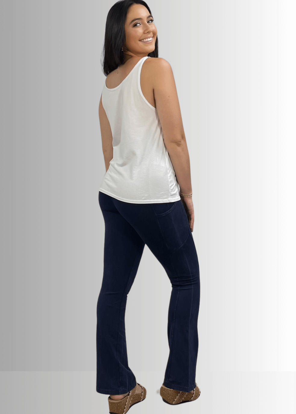 Twenty Four Seven Cotton Tank in White