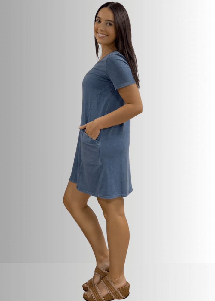 Women's Easy Going Casual Cotton Dress