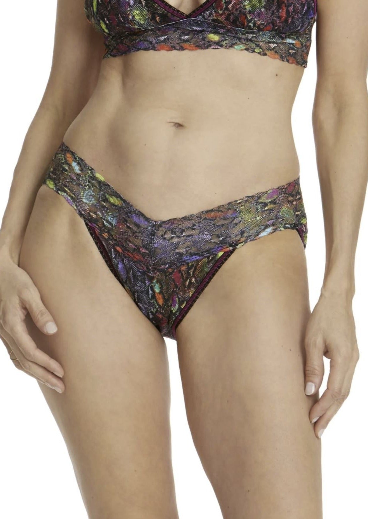 Rainboa Signature Lace V-Kini by Hanky Panky