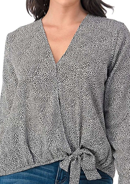 Micro Animal Dressy Printed Wrap