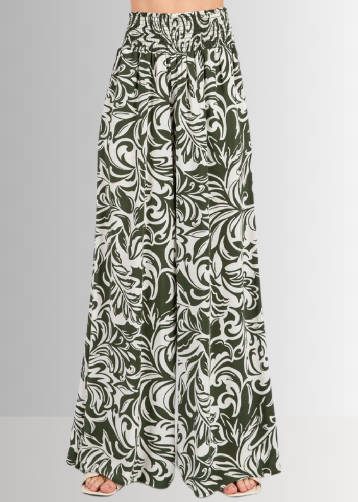 Caribbean Cool Flowy Pants