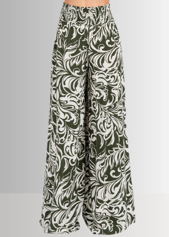 Caribbean Cool Flowy Pants