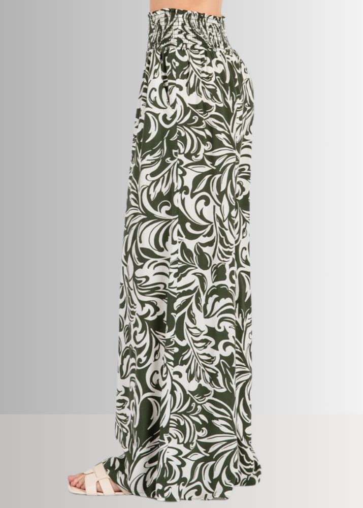 Caribbean Cool Flowy Pants