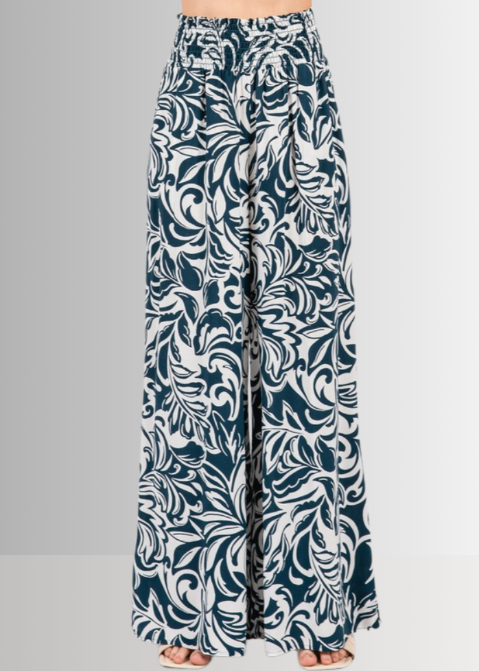 Caribbean Cool Flowy Pants